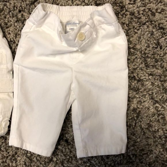 Ralph Lauren Bottoms 3m Baby Boy White Pants Poshmark